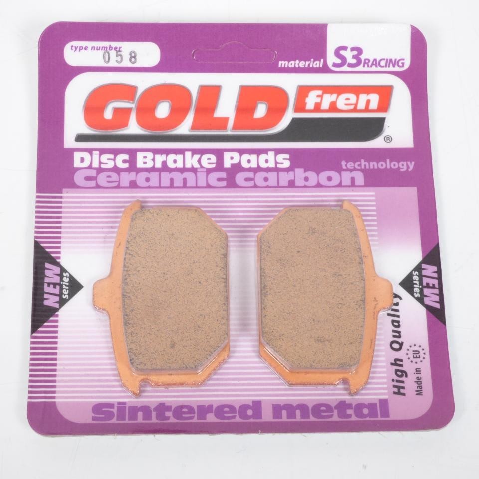 Plaquette de frein Gold Fren moto pour rouler en Harley Davidson 1340 Fxrt