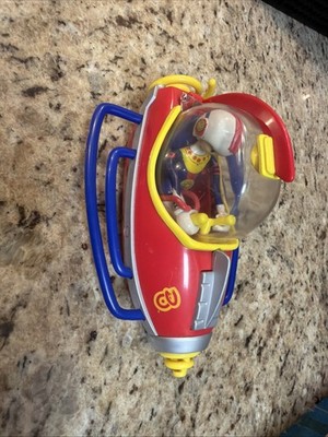 Bendos Space Ship with Figure Captain Bendo Red Yellow Blue 2000 Kid Galaxy Inc
