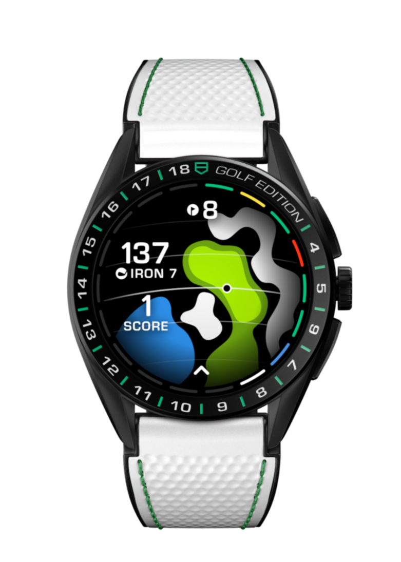 TAG Heuer Connected Golf Edition Titanium Digital Mens Smartwatch