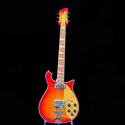 KGD Sunset Color Scheme, H-H Pickup Electric Guitar, Round Stainless Steel Frets