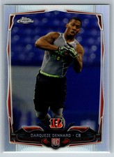Darqueze Dennard 2014 Topps Chrome #204 Cincinnati Bengals Refractor RC