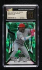 2023 Leaf Metal Hot Rookies Green Crystals 4/7 Elly De La Cruz CGC 10 Pristine
