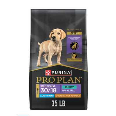 35 LB Bag- Purina Pro Plan Sport Development 30/18 Puppy Dry Dog Food - Chicken 