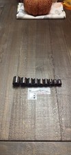 Snap On 9 Piece 38 Drive Sae Shallow Impact Socket Set Great Working Condition