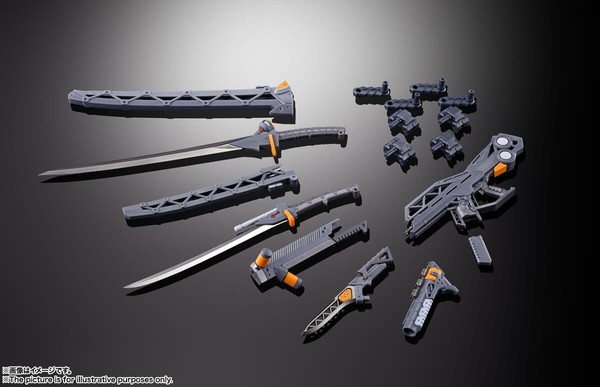 Weapon Set. Metal Build. Neon Genesis Evangelion. Bandai Tamashii Nations
