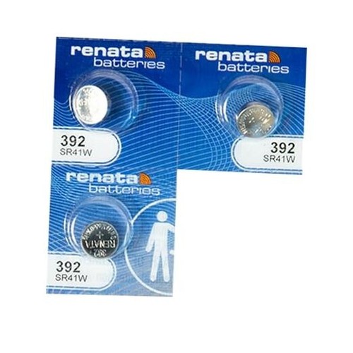 392 / SR41SW Watch Battery (3 Pack)