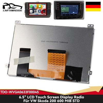 6,5'' LCD Display Touchscreen für VW T6 Skoda MIB STD2 680 200 Car Radio Replace