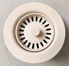 Elkay LKQD35PA 3-1/2" Disposal Flange with Basket Strainer, Parchment
