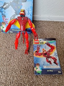 Set Of 2 LEGO Ben 10 Alien Force Chromastone 8411 & Jet Ray 8518. Fast Shipping.
