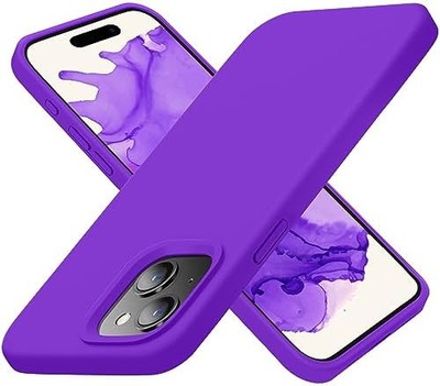 Designed for iPhone 15 Plus Case, Silicone Ultra Slim Shockproof Protective Phon