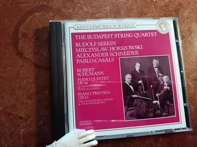CD. Robert Schumann. Das Budapest Streichquartett. Rudolf Serkin...