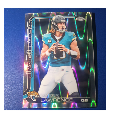 Topps Chrome 2025 Trevor Lawrence #138 Chrome Jacksonville Jaguars