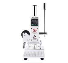 Benchtop Mini Manual Hot Stamping Machine Leather Heat Press Stamping Machine
