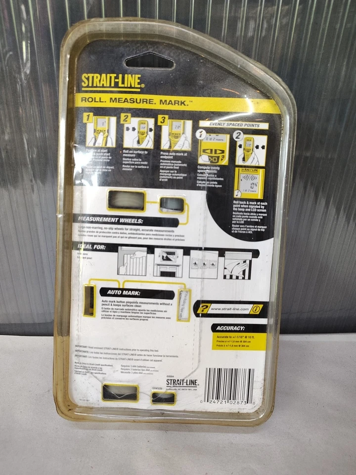 Strait Line Rolling Tape Measure Digital Display  - Image 3 of 4