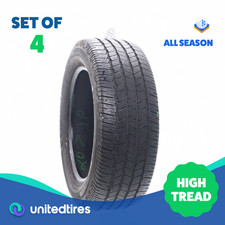 Set Of 4 Used 27555r20 Michelin Defender Ltx Ms 2 117t - 10.5-1132 Set Of 4 Used 27555r20 Michelin Defender Ltx Ms 2 117t - 10.5-1132