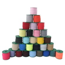 25m Gummikordel 3mm, Gummischnur Gummiband Bekleidungsgummi, Farbwahl
