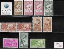 WC1_8134. SPAIN-IFNI. Dealer stock of 1952-59 stamps. MH-MLH