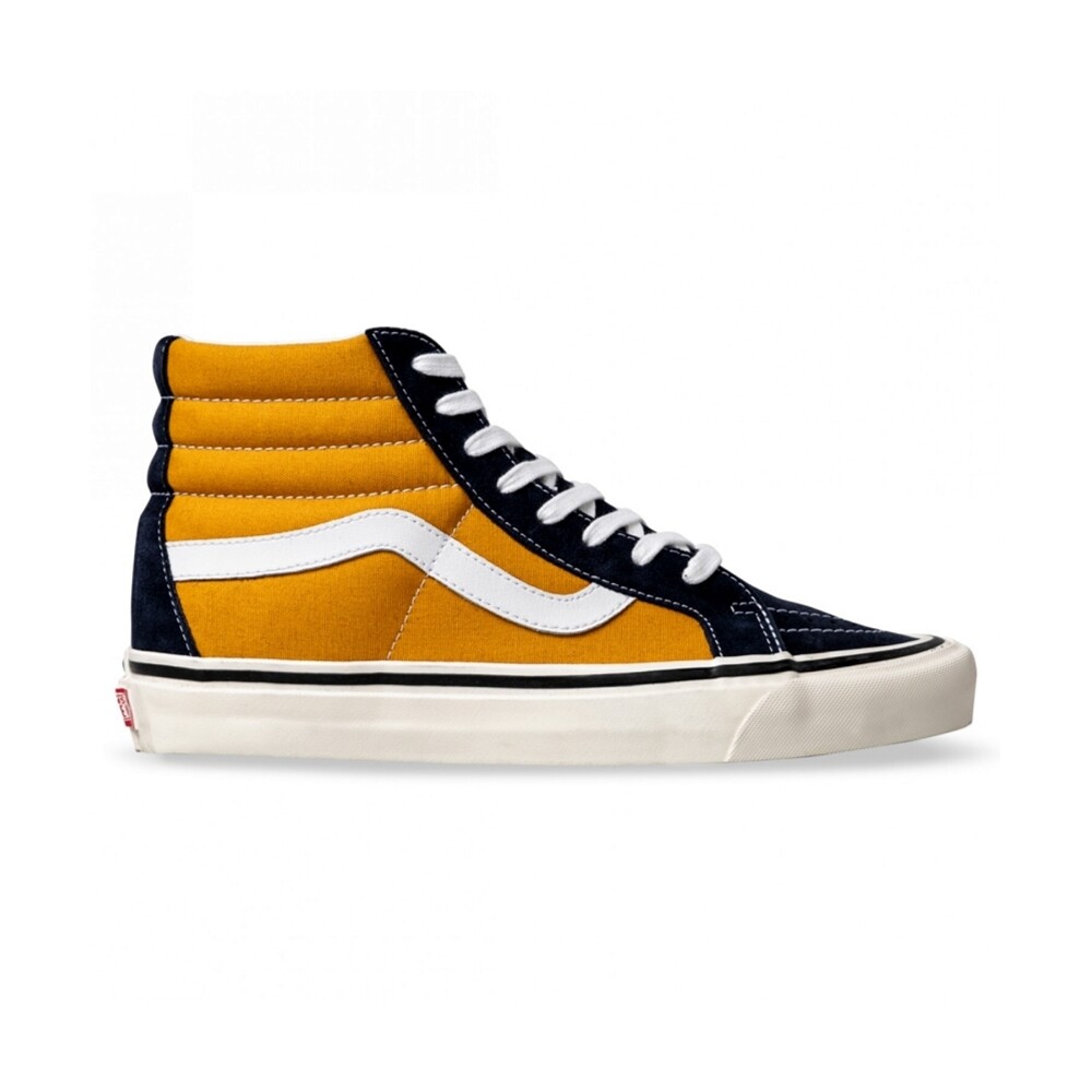 ナシナ　【USA製】VANSヴァンズSk8-Hi デッドストック Dead Stock】90's VANS SK8-HI Navy - Laid back(レイドバック