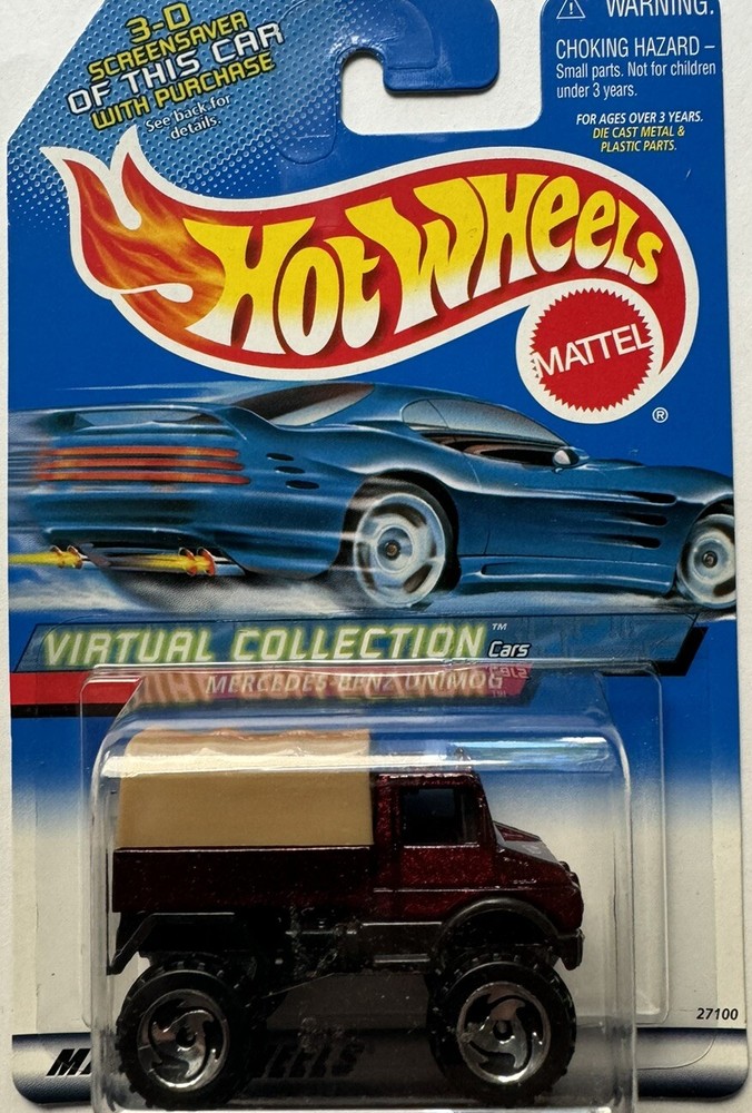 2000 Hot Wheels Virtual Mercedes-Benz Unimog Col. #133