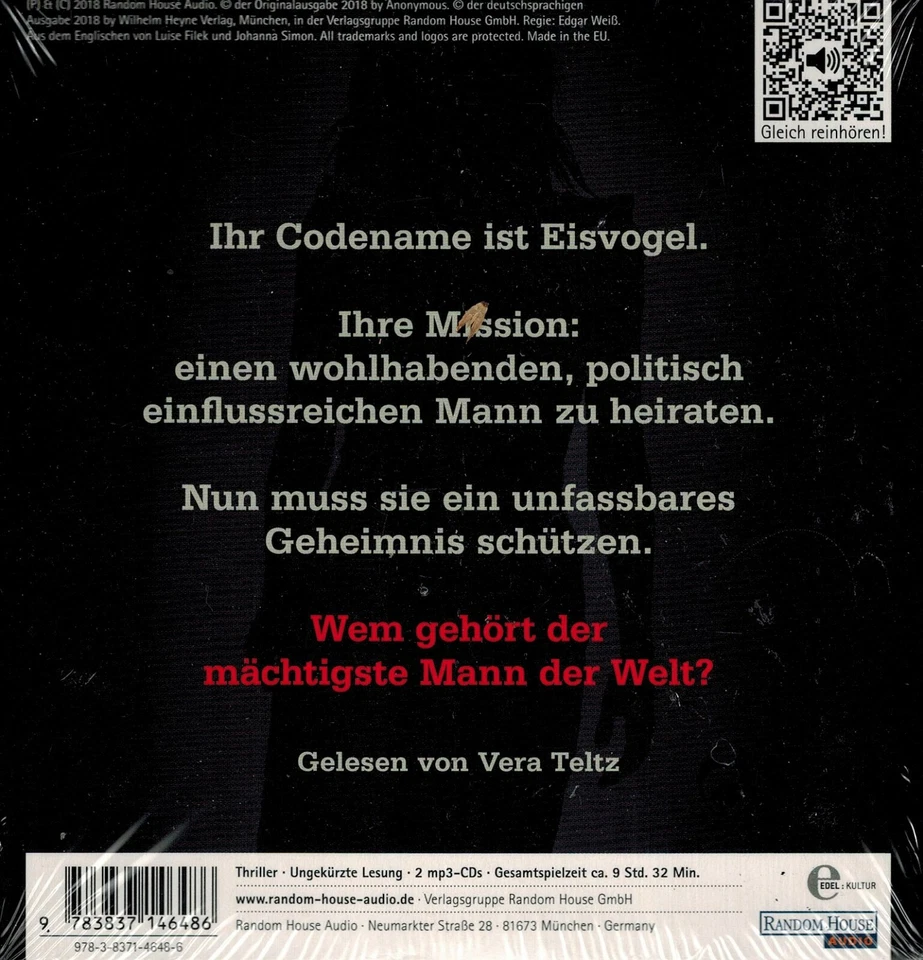 HÖRBUCH-MP3-CD NEU/OVP - Codename Eisvogel - The Kingfisher Secret - Bild 2 von 2