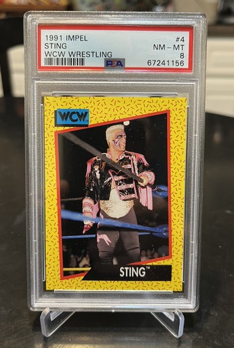 1991 Impel WCW Sting #4 card