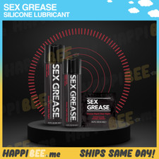 SEX GREASE Silicone Lubricant  Couples Slippery Backdoor ID Glide Oil Lube Gel