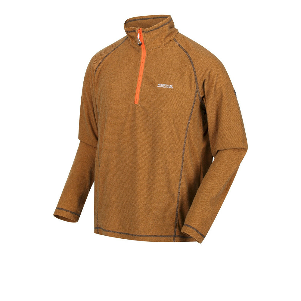 Regatta Montes Half Zip Fleece Top - Orange - EU M