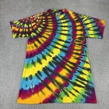 Vintage Single Stitch Oneita T Shirt Tie Dye Men  s Size Medium 90s