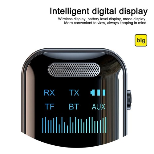 4-in-1 Wireless Bluetooth 5.4 Transmitter Empfänger Adapter Audio 3,5mm Klinke Aux - Bild 9 von 17