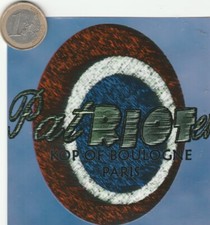 AUTOCOLLANT sport. Foot. PSG . Kop of Boulogne . Patriot