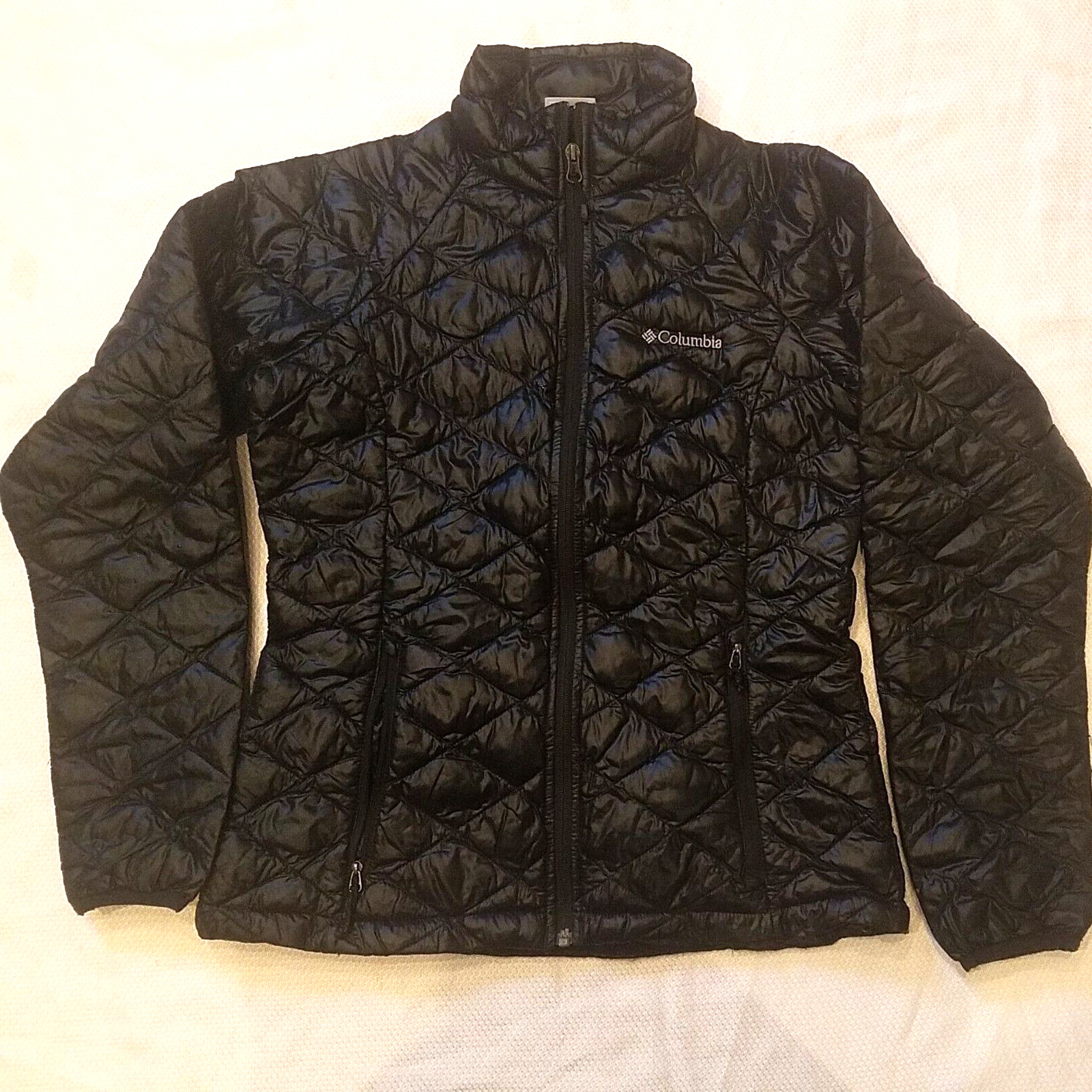 Columbia Women’s Thermal Coil Puffer Jacket Black Siz… Gem