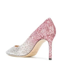 ombre glitter pumps