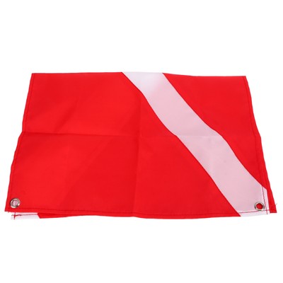 Dive Flag Scuba Diving Spearfishing Freediving Diver Down Boat 50x35cm Rech DB