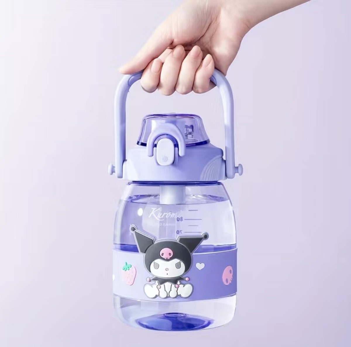Cinnamoroll Sanrio Miniso Water Bottle With Strap Large Size