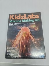 NEW 4M Kidz Labs Volcano Making Kit Construction Building Science Fair Project