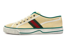 GUCCI Tennis 1977 Board Shoes Men's Yellow 606111 GZO30 9361