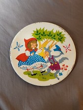 Little Red Riding Hood Metal Plate