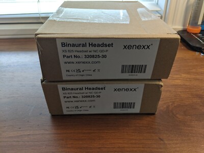 Xenexx XS 825 Headset Bundle of 2 headsets