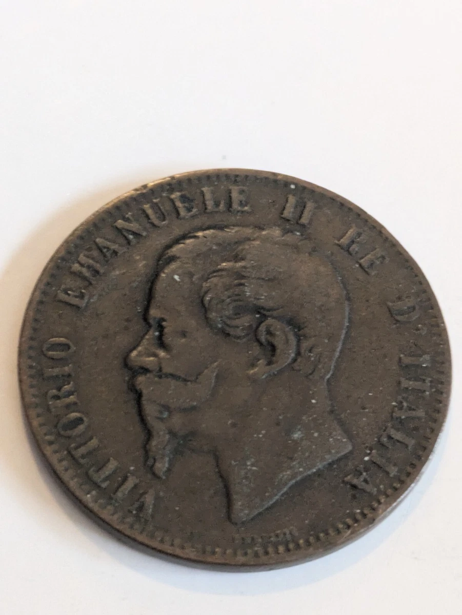 Copper 1866 Year Italian Coins (1861-Now) for sale | eBay