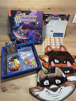 Asmodee -Ausgefuchste Meisterdiebe - NEU!  Gesellschaftsspiel Brettspiel Kinder