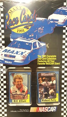 Maxx Race Cards 1991 Complete 240 Card Collection of Nascar Stars