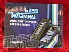 DigiTech Bass Whammy Pitch Shift Effects Pedal New