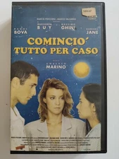 COMINCIO' TUTTO PER CASO - VHS PENTA VIDEO *RARISSIMA*