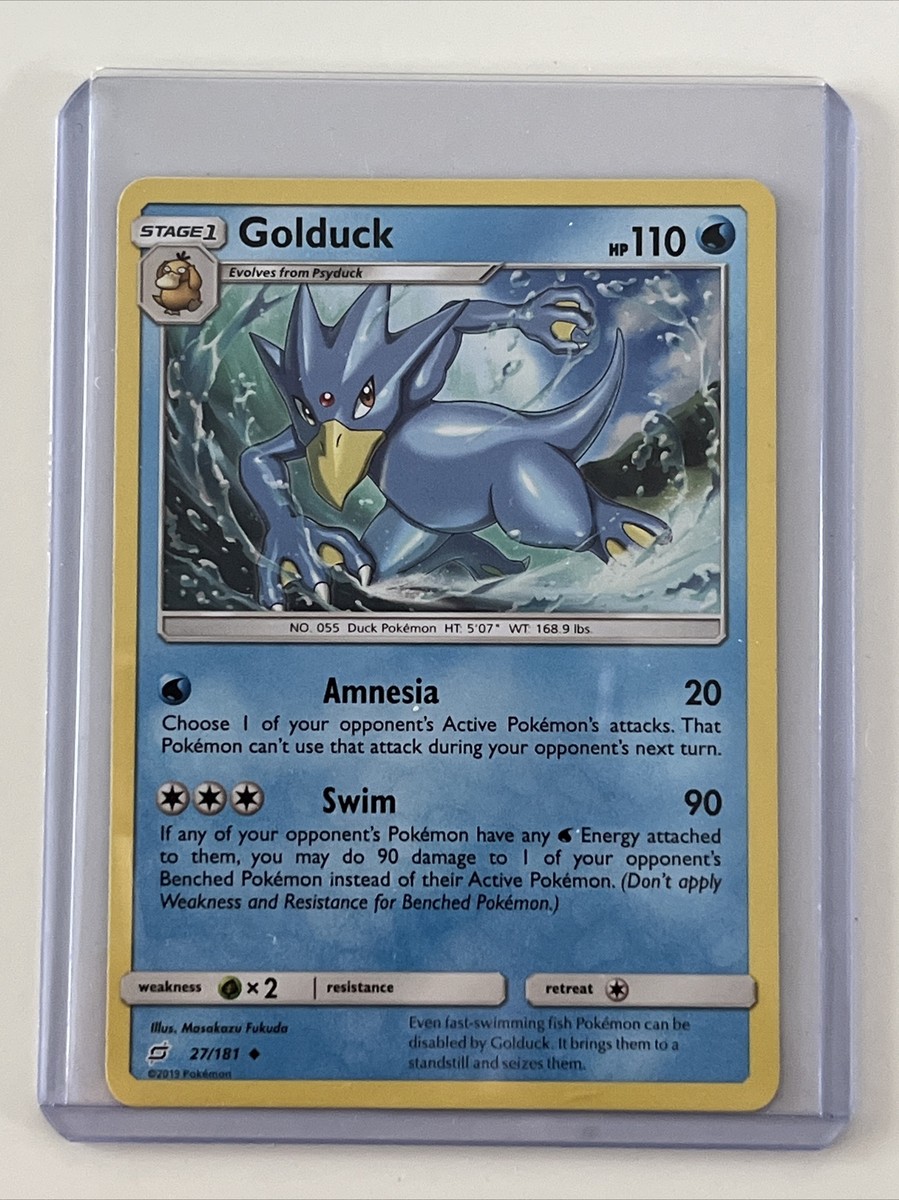 Golduck Pokemon Card 27/181 Golduck Pokemon Card 27/181