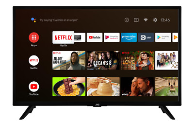 JVC Smart TV 32 Zoll TV Gerät 32 Zoll LED 32 Zoll Fernseher Android TV 32 Zoll