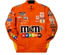 Authentic Kyle Busch JH Design M&M's Snap  Orange  Uniform Cotton Jacket