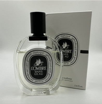 Diptyque L'Ombre Dans L'Eau Eau De Toilette 3.4oz Low Fill As Pictured