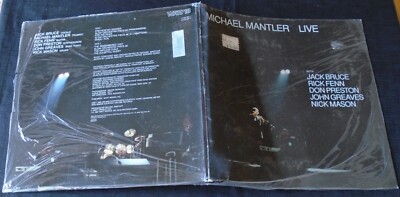 MICHAEL MANTLER with Jack Bruce, Rick Fenn, Live [ECM] New Old Stock Sealed LP
