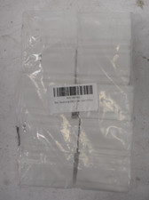 BCW Square Large Dollar Coin Tubes 10 Pack Replacements White Square Stacking