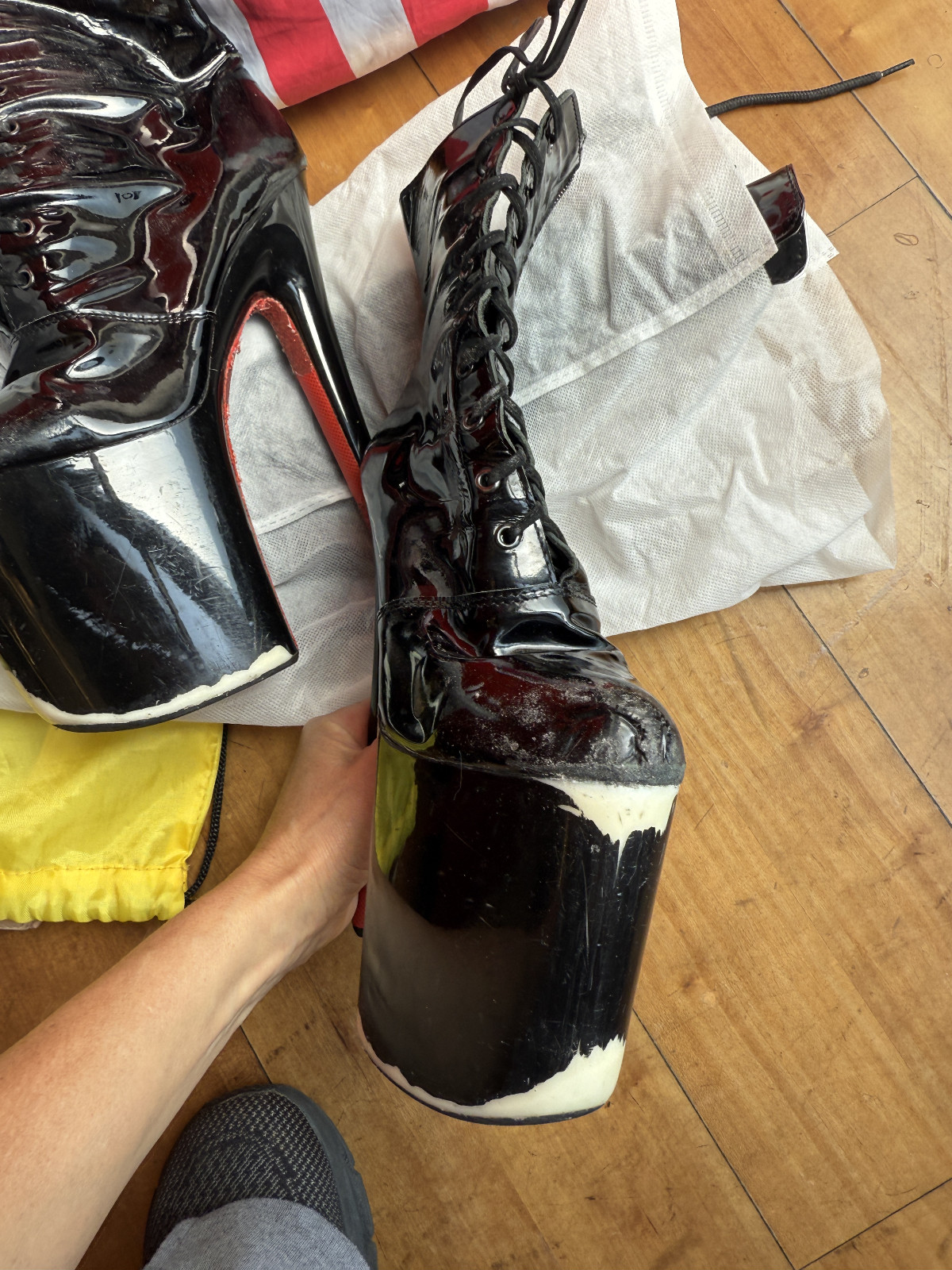 pole dance boots used - image 18